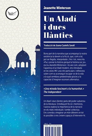 UN ALADÍ I DUES LLÀNTIES | 9791387726249 | WINTERSON, JEANETTE | Llibreria La Gralla | Llibreria online de Granollers