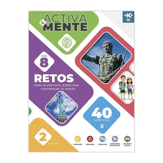 ACTIVA TU MENTE - RETOS - Nº 2 | 9791387746025 | OSAMBELA ECHEVERRIA, OSCAR | Llibreria La Gralla | Llibreria online de Granollers