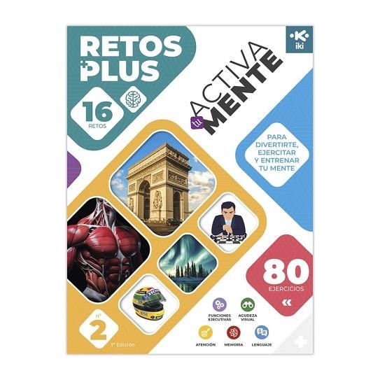 ACTIVA TU MENTE - RETOS PLUS - Nº 2 | 9791387746063 | OSAMBELA ECHEVERRIA, OSCAR | Llibreria La Gralla | Llibreria online de Granollers