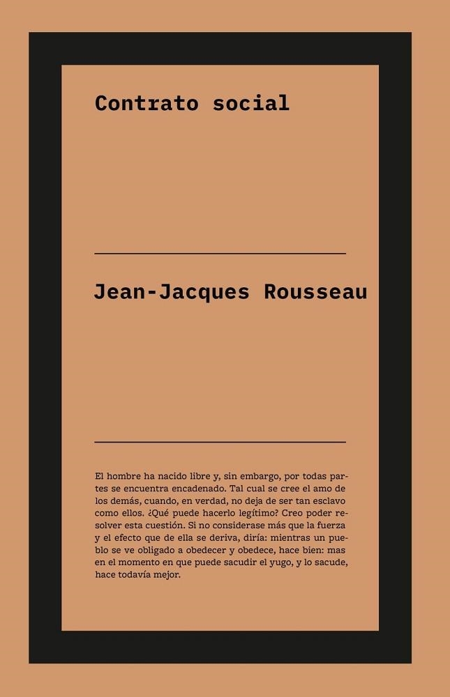 CONTRATO SOCIAL | 9791388115004 | JACQUES ROUSSEAU, JEAN | Llibreria La Gralla | Llibreria online de Granollers