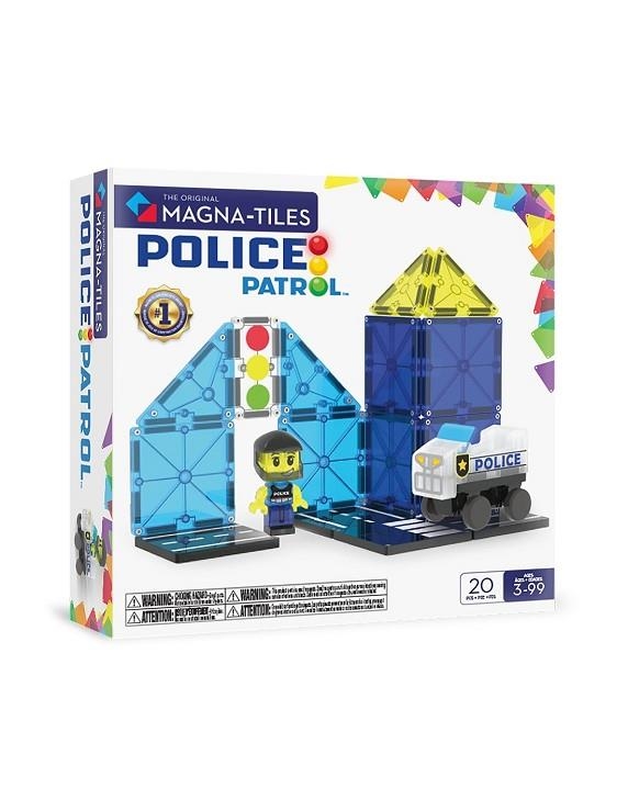 MAGNA-TILES POLICE PATROL | 8500251764840 | MAGNA-TILES | Llibreria La Gralla | Llibreria online de Granollers