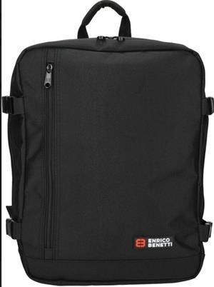 MOTXILLA ENRICO BENETTI AMSTERDAM NEGRA 24 L | 8714872394359 | 54687 | Llibreria La Gralla | Llibreria online de Granollers