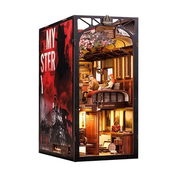 MINIATURE BOOK NOOK KIT TRAN MYSTERY CASE. 338 PECES | 6975436180227 | CUTEBEE | Llibreria La Gralla | Llibreria online de Granollers