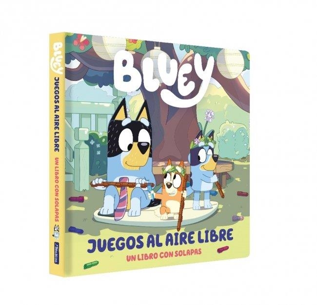 JUEGOS AL AIRE LIBRE BLUEY. LIBRO DE CARTÓN CON SOLAPAS - | 9788448872731 | BLUEY, BLUEY | Llibreria La Gralla | Librería online de Granollers