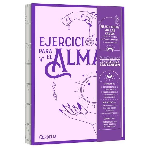 CUADERNO CREATIVO EJERCICIOS PARA EL ALMA | 9788419434098 | CORDELIA, CORDELIA | Llibreria La Gralla | Librería online de Granollers