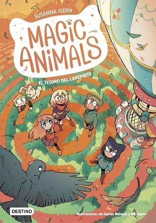 TESORO DEL LABERINTO, EL MAGIC ANIMALS 11. EL | 9788408316763 | ISERN, SUSANNA ; DALMAU, CARLES ; LOPEZ, NIL | Llibreria La Gralla | Llibreria online de Granollers