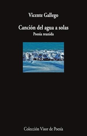 CANCIÓN DEL AGUA A SOLAS | 9791387745967 | GALLEGO, VICENTE | Llibreria La Gralla | Llibreria online de Granollers