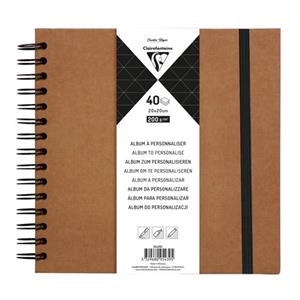 ALBUM TAPA DURA KRAFT 20X20 CM 40 F 185G | 3329680954395 | 95439C | Llibreria La Gralla | Llibreria online de Granollers