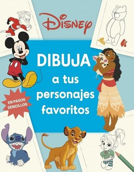DISNEY DIBUJA A TUS PERSONAJES FAVORITOS | 9780241804445 | VVAA | Llibreria La Gralla | Librería online de Granollers