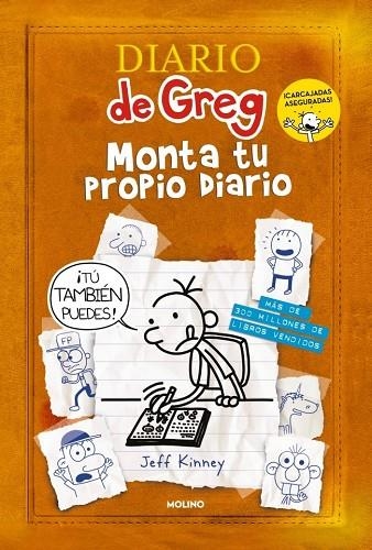 DIARIO DE GREG - MONTA TU PROPIO DIARIO | 9788427255463 | KINNEY, JEFF | Llibreria La Gralla | Llibreria online de Granollers