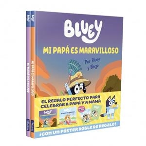 BLUEY. UN CUENTO - ¡PAPÁ Y MAMÁ SON GENIALES! PACK CON DOS LIBROS DE BLUEY PARA | 9788448873394 | BLUEY, BLUEY | Llibreria La Gralla | Llibreria online de Granollers