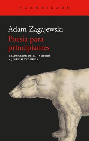 POESÍA PARA PRINCIPIANTES | 9791387964153 | ZAGAJEWSKI, ADAM | Llibreria La Gralla | Llibreria online de Granollers
