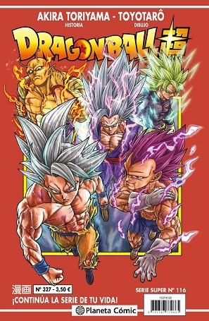 DRAGON BALL SERIE ROJA Nº 327 | 9791387921545 | TORIYAMA, AKIRA | Llibreria La Gralla | Llibreria online de Granollers