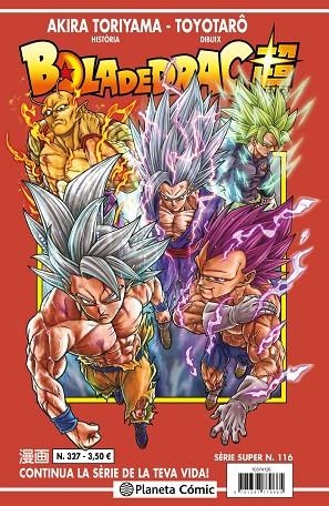 BOLA DE DRAC SERIE VERMELLA Nº 327 | 9791387921583 | TORIYAMA, AKIRA | Llibreria La Gralla | Llibreria online de Granollers