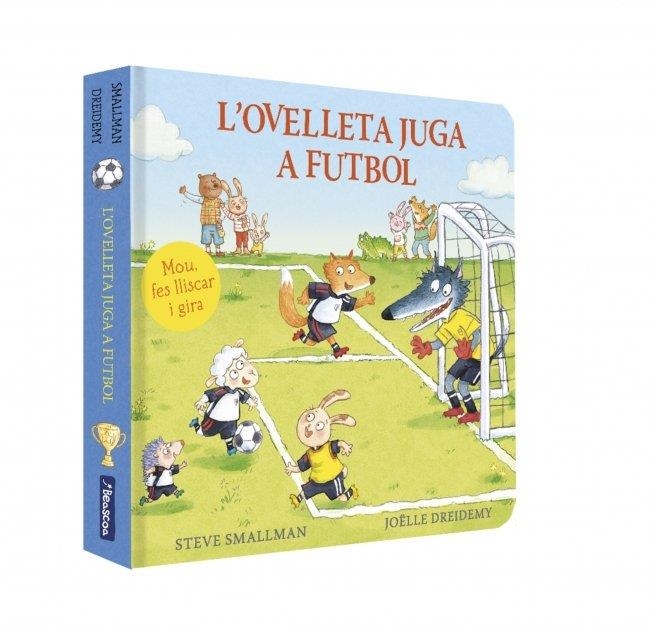 OVELLETA JUGA A FUTBOL, L'  (L'OVELLETA QUE VA VENIR A SOPAR. LLIBRE DE CARTRÓ AMB | 9788448872229 | SMALLMAN, STEVE | Llibreria La Gralla | Librería online de Granollers