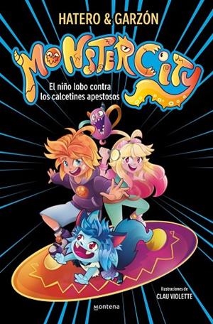 NIÑO LOBO CONTRA LOS CALCETINES APESTOSOS, EL  MONSTERCITY 1 - EL | 9791387598488 | RUIZ GARZON, RICARD ;  HATERO, JOSAN | Llibreria La Gralla | Librería online de Granollers