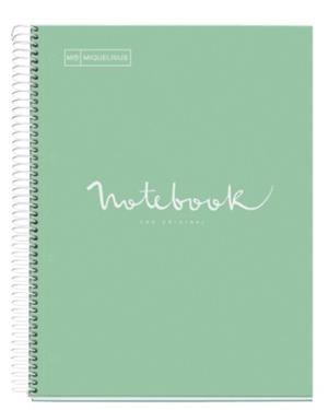 LLIBRETA A4 MIQUEL RIUS RATLLES EMOTIONS MENTA | 8422593467312 | MR46731 | Llibreria La Gralla | Llibreria online de Granollers