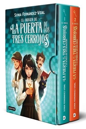 ESTUCHE EL ORIGEN DE LA PUERTA DE LOS TRES CERROJOS | 9788408317043 | FERNÁNDEZ-VIDAL, SONIA | Llibreria La Gralla | Llibreria online de Granollers