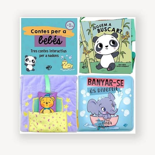 TRES CONTES INTERACTIUS PER ALS MÉS PETITS CONTES PER A BEBÈS D'UN ANY - | 9788419912336 | VVAA | Llibreria La Gralla | Llibreria online de Granollers