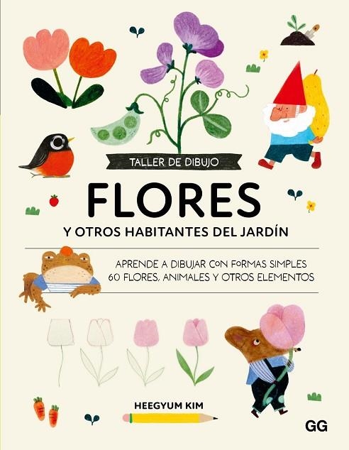 TALLER DE DIBUJO. FLORES | 9788425236068 | KIM, HEEGYUM | Llibreria La Gralla | Librería online de Granollers