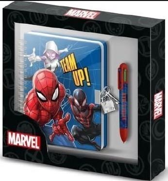 SET DIARI A5 + BOLIGRAF 6 COLORS KARACTERMANIA SPIDERMAN | 8445118093599 | SE9359 | Llibreria La Gralla | Librería online de Granollers
