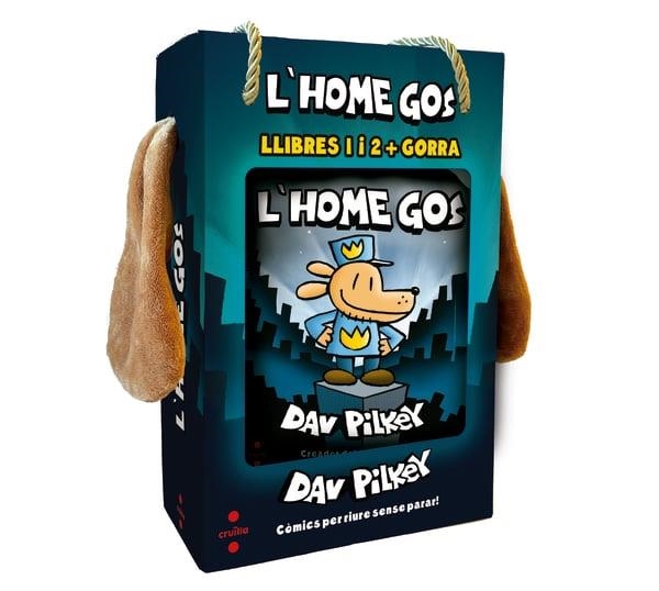 LOT L'HOME GOS AMB GORRA: LLIBRES 1 I 2 | 9788466160438 | PILKEY, DAV | Llibreria La Gralla | Llibreria online de Granollers