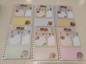 QUADERN A6 AMB ADHESIUS LEBEZ RATLLES GOSSOS O GATS | 8007509134115 | CU82079 | Llibreria La Gralla | Llibreria online de Granollers