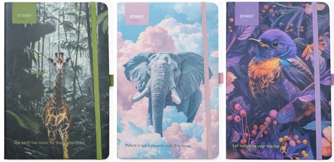 LLIBRETA A5 STREET NOTES RATLLES TD ANIMALS | 3831123799109 | CU77813 | Llibreria La Gralla | Llibreria online de Granollers