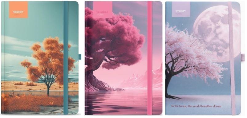 LLIBRETA A5 STREET NOTES RATLLES TD ARBRES | 3831123771891 | CU7781 | Llibreria La Gralla | Llibreria online de Granollers