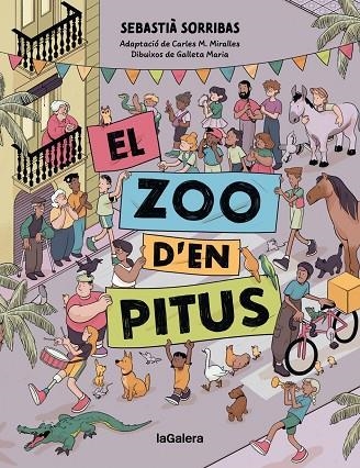 ZOO D'EN PITUS, EL  (CÒMIC) | 9788424676582 | SORRIBAS I ROIG, SEBASTIÀ | Llibreria La Gralla | Librería online de Granollers