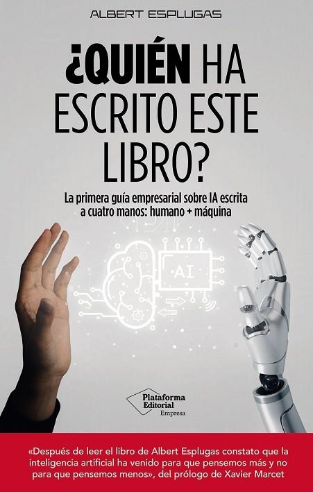 ¿QUIÉN HA ESCRITO ESTE LIBRO? | 9791388080067 | ESPLUGAS, ALBERT | Llibreria La Gralla | Llibreria online de Granollers