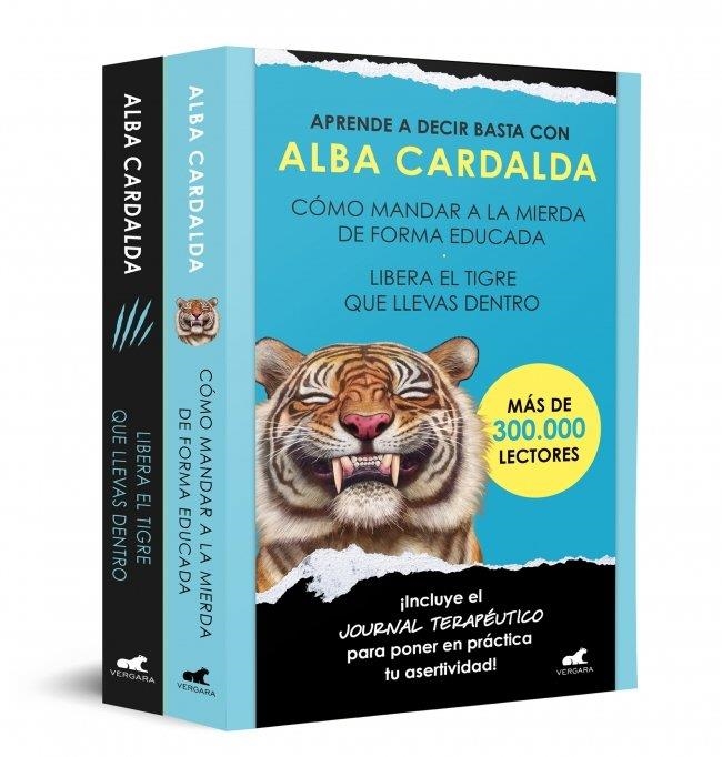 PACK CÓMO MANDAR A LA MIERDA DE FORMA EDUCADA | LIBERA EL TIGRE QUE LLEVAS DENTR | 9788419820952 | CARDALDA, ALBA | Llibreria La Gralla | Llibreria online de Granollers