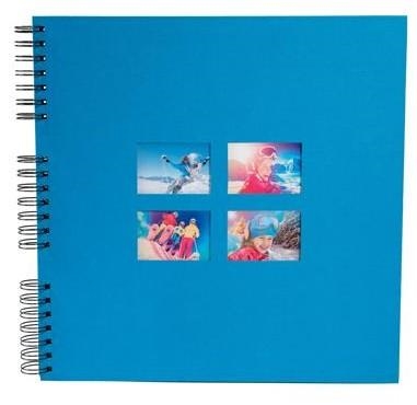ALBUM FOTOS ESPIRAL EXACOMPTA MILANO 60 F 32X32 CM BLAU | 3130630151159 | 15115E | Llibreria La Gralla | Librería online de Granollers