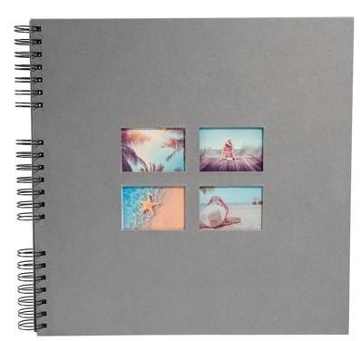 ALBUM FOTOS ESPIRAL EXACOMPTA MILANO 60 F 32X32 CM GRIS | 3130630151166 | 15116E | Llibreria La Gralla | Llibreria online de Granollers