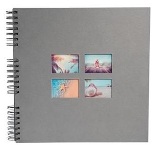 ALBUM FOTOS ESPIRAL EXACOMPTA MILANO 60 F 32X32 CM GRIS | 3130630151166 | 15116E | Llibreria La Gralla | Llibreria online de Granollers