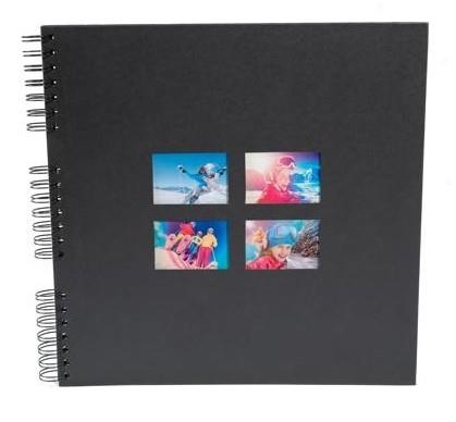 ALBUM FOTOS ESPIRAL EXACOMPTA MILANO 60 F 32X32 CM NEGRE | 3130630151197 | 15119E | Llibreria La Gralla | Llibreria online de Granollers