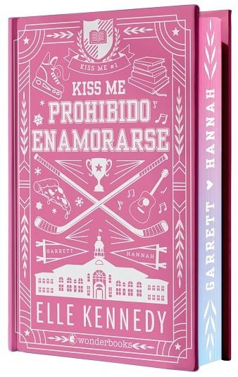 PROHIBIDO ENAMORARSE (#KISS ME 1) - EDICIÓN ESPECIAL EN TAPA DURA CON CANTOS PIN | 9788410425804 | KENNEDY, ELLE | Llibreria La Gralla | Llibreria online de Granollers
