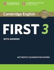 CAMBRIDGE ENGLISH FIRST 3. STUDENT'S BOOK WITH ANSWERS. | 9781108433730 | AAVV | Llibreria La Gralla | Llibreria online de Granollers