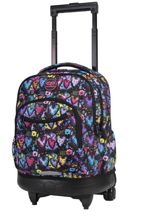 MOTXILLA RODES COOLPACK BUZZER NEON HEARTS | 5907360008941 | H004998 | Llibreria La Gralla | Llibreria online de Granollers