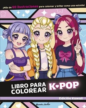 LIBRO PARA COLOREAR K-POP | 9788408317104 | VVAA | Llibreria La Gralla | Llibreria online de Granollers