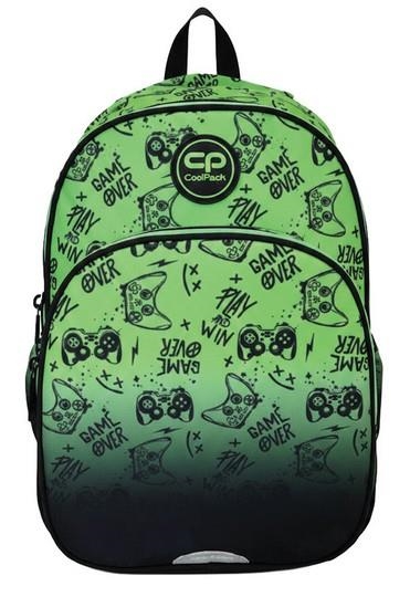 MOTXILLA COOLPACK BIBAK GAME OVER GRADIENT GREEN 21 L | 5907360009399 | H027969 | Llibreria La Gralla | Librería online de Granollers