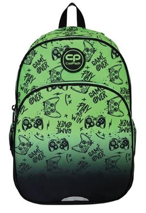 MOTXILLA COOLPACK BIBAK GAME OVER GRADIENT GREEN 21 L | 5907360009399 | H027969 | Llibreria La Gralla | Librería online de Granollers