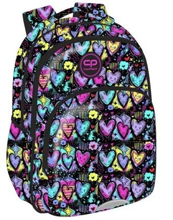 MOTXILLA COOLPACK BIBAK NEON HEARTS 21 L | 5907360008996 | H027998 | Llibreria La Gralla | Llibreria online de Granollers