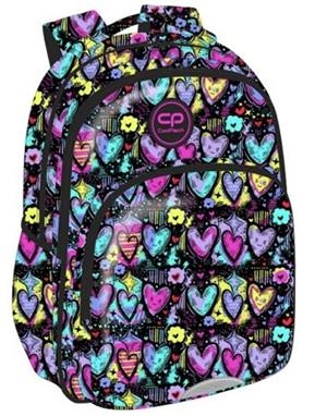 MOTXILLA COOLPACK BIBAK NEON HEARTS 21 L | 5907360008996 | H027998 | Llibreria La Gralla | Llibreria online de Granollers