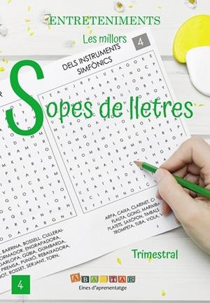 LES MILLORS SOPES DE LLETRES, 4 | 9791399085662 | ABASTAR. EINES D'APRENENTATGE, | Llibreria La Gralla | Llibreria online de Granollers