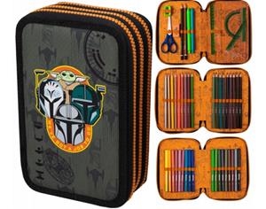 PLUMIER 3 PISOS AMB CONTINGUT COOLPACK STAR WARS MANDALORIAN | 5903686354991 | F067781 | Llibreria La Gralla | Llibreria online de Granollers