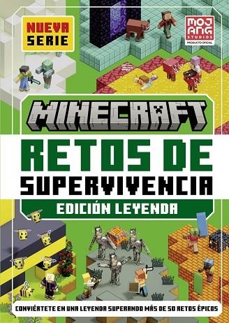 MINECRAFT OFICIAL: RETOS DE SUPERVIVENCIA 2 (EDICIÓN LEYENDA) | 9788410645776 | MOJANG AB, MOJANG AB | Llibreria La Gralla | Llibreria online de Granollers