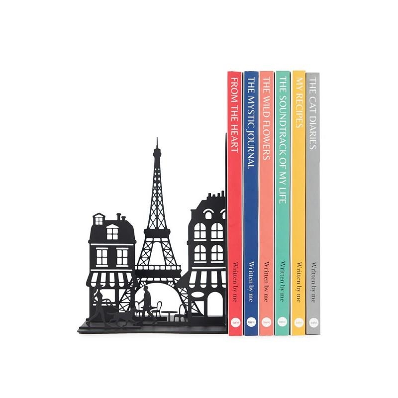 SUPORT DE LLIBRES PARIS NEGRE | 8430306282374 | BALVI | Llibreria La Gralla | Librería online de Granollers