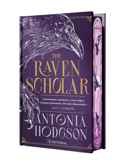 THE RAVEN SCHOLAR (EDICIÓN ESPECIAL LIMITADA EN TAPA DURA CON CANTOS PINTADOS) | 9788418431227 | HODGSON, ANTONIA | Llibreria La Gralla | Llibreria online de Granollers