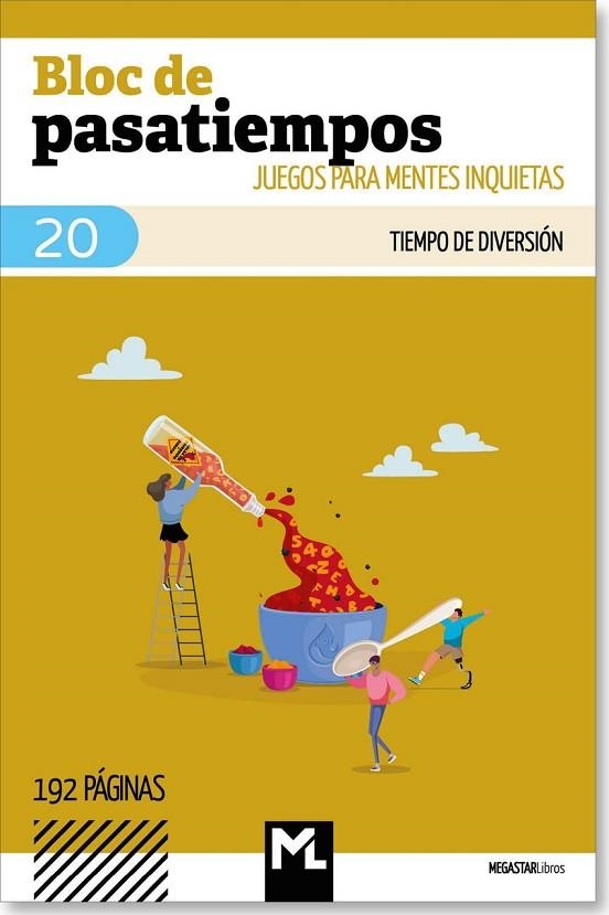 BLOC DE PASATIEMPOS 20 | 9789493361522 | AA.VV | Llibreria La Gralla | Llibreria online de Granollers